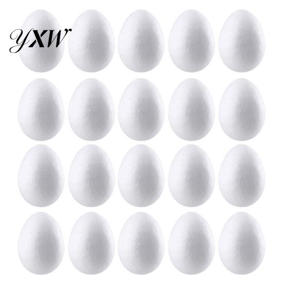 Artificial Egg 20Pcs/Bag Foam Convenient Festival Decor Polystyrene Easter DIY Simulation for