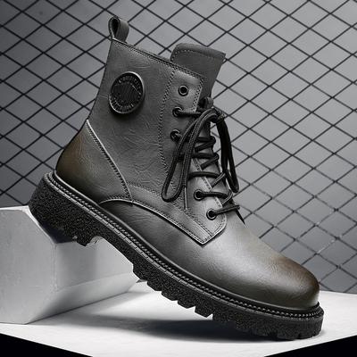 2022 Invierno Cálido Botas de Nieve para Hombre para Exterior Zapatos de Moda para Motocicleta Zapatos Casuales de Vestir para Hombre Cuero Genuino Diseño Original Botas