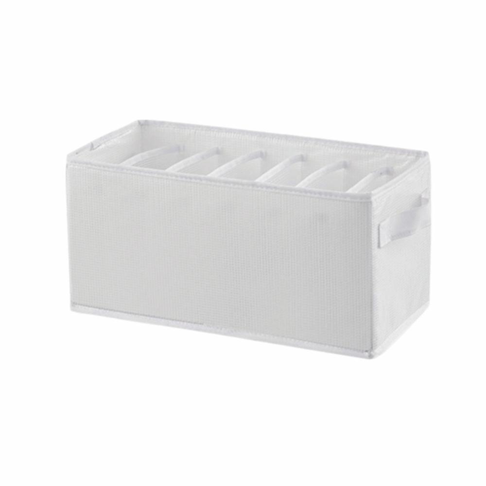 Solid Color Clothing Storage Box Foldable Wardrobe Organizer Practical Clothes Organizer  Closet