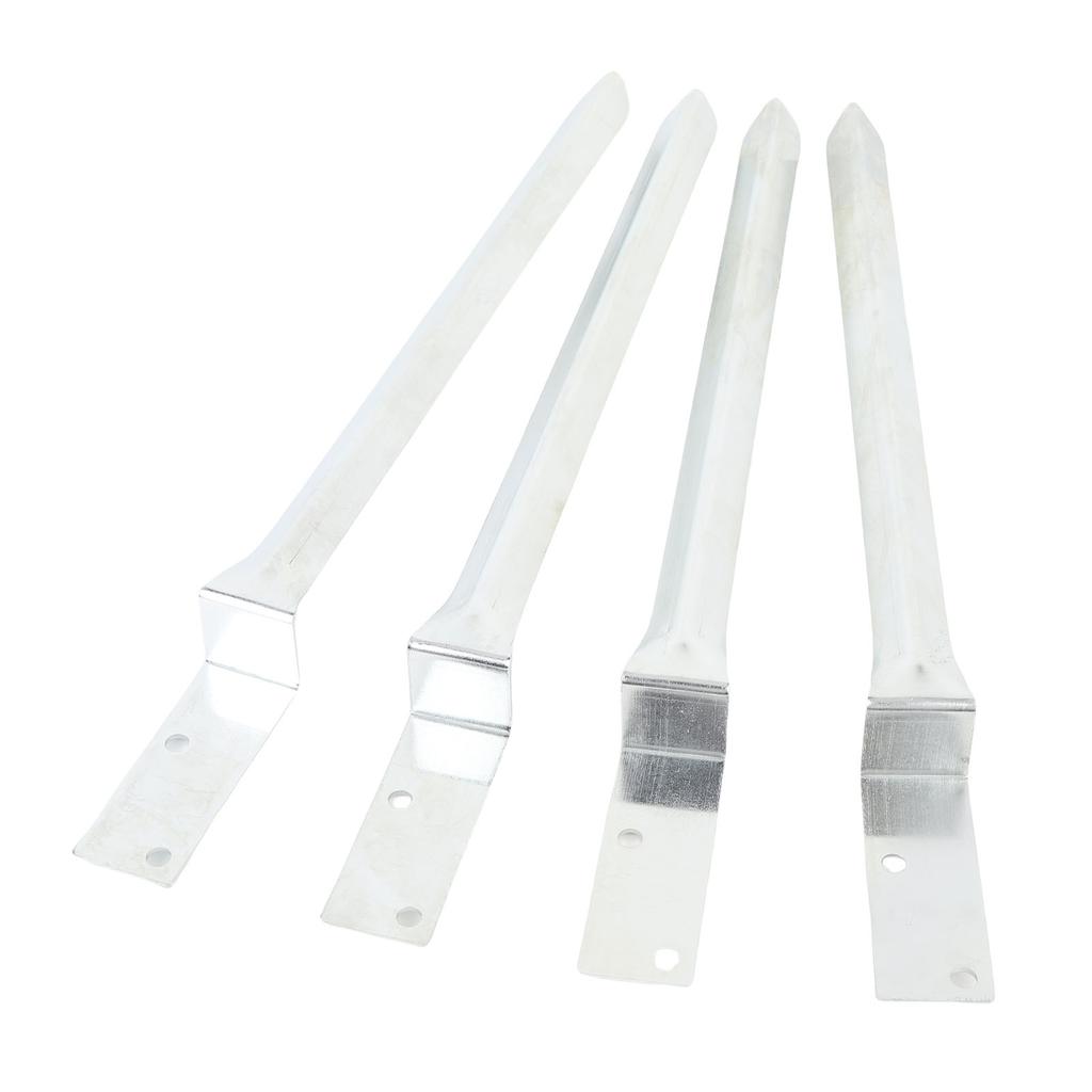 Zaunpfostenanker Verzinkter Stahl Multifunktional Briefkasten Zaunpfostenspitze für Außenschaukel