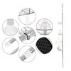 4 Layers Bathroom Storage Rack Stainless Steel Toilet Shelf Holder Organizer