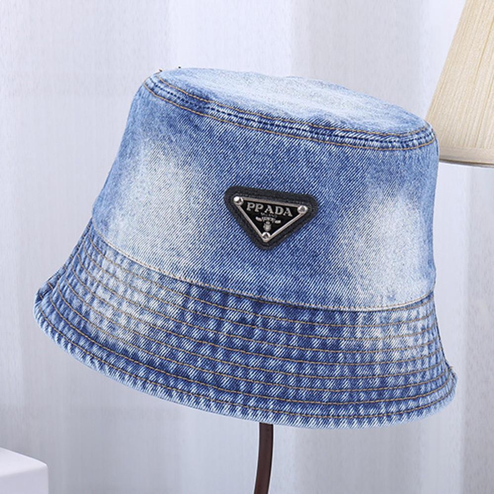 Denim Fisherman Hat For Men And Women With Wide Brim Sun Protection Casual Summer Accessory