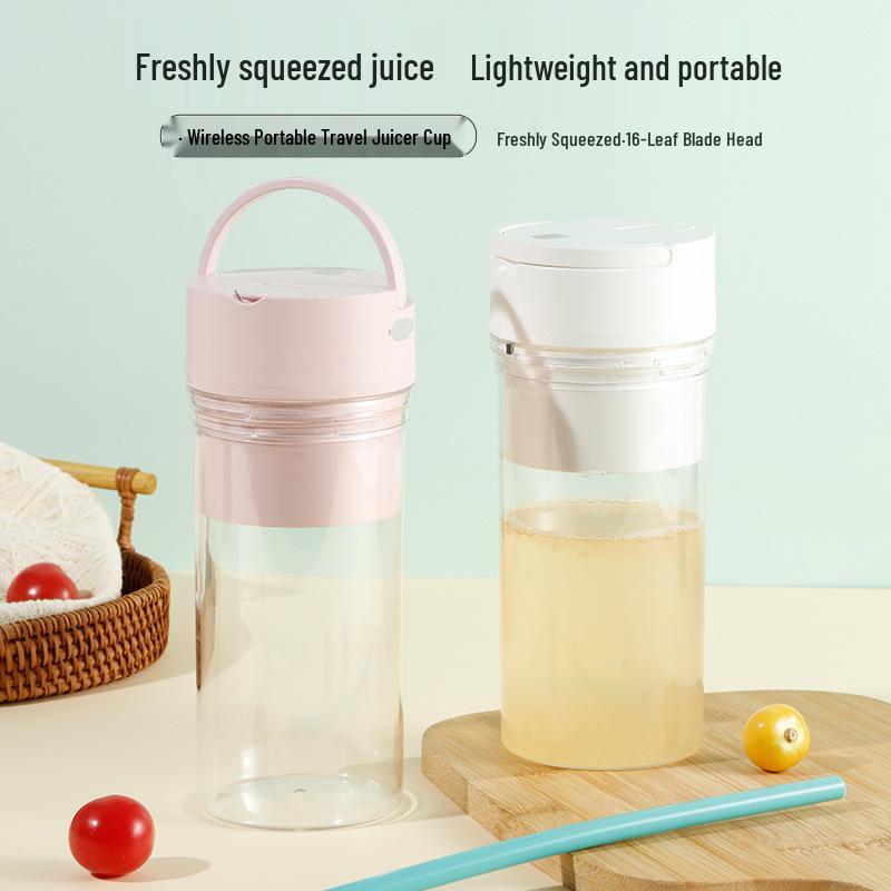 Portable Rechargeable Electric Juicer & Ice Crusher Cup