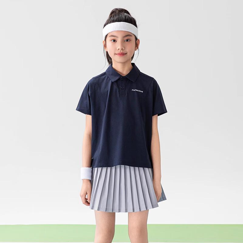 Яркая активная спортивная футболка-поло для девочек, быстросохнущая 120