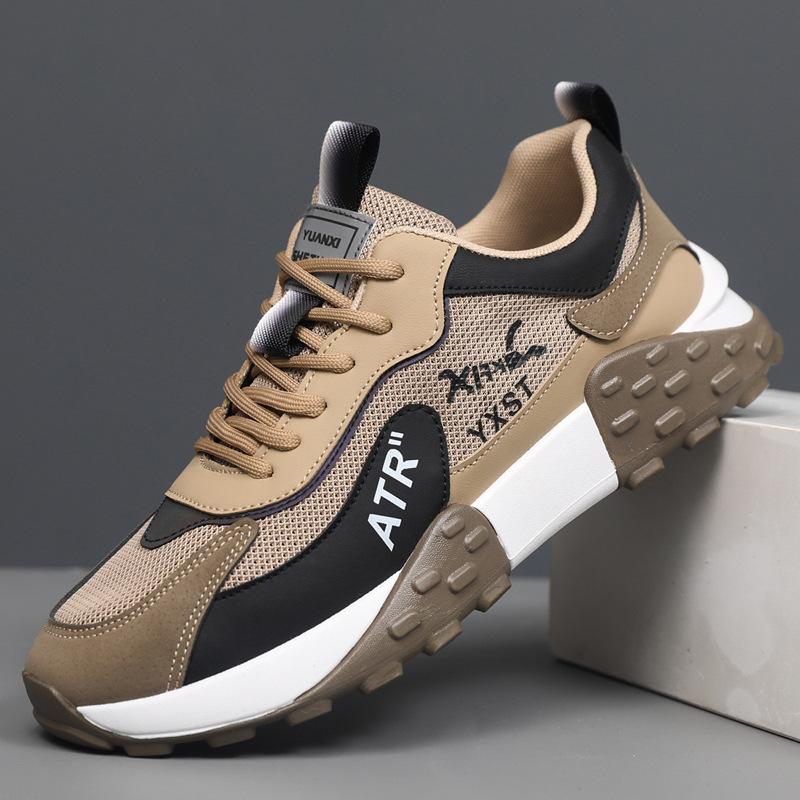 Men's Casual Sneakers Fashion Running Shoes Outdoor Mesh Breathable Comfort Soft Sole Walking Shoes Tennis Shoes Zapatillas