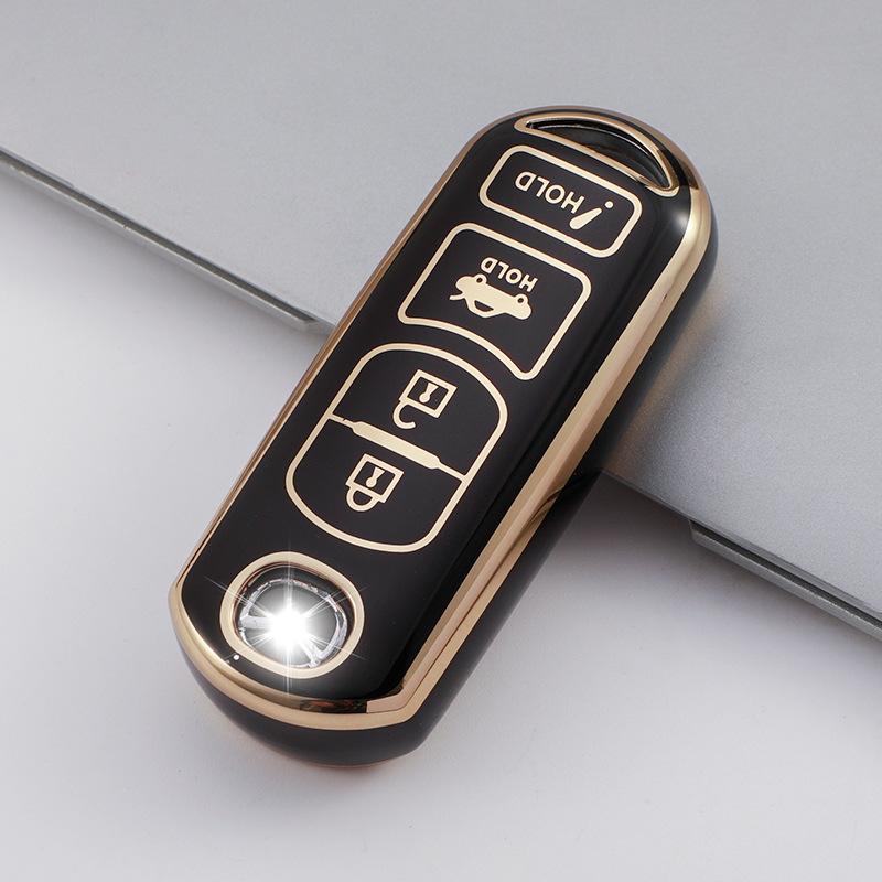 Phnom Penh  2/3/4 Button TPU Car Remote Key Case Cover Fit for Mazda 2 3 6 Axela Atenza CX-5 CX5 CX-7 CX-9 2014 2015 2016 2017 2018