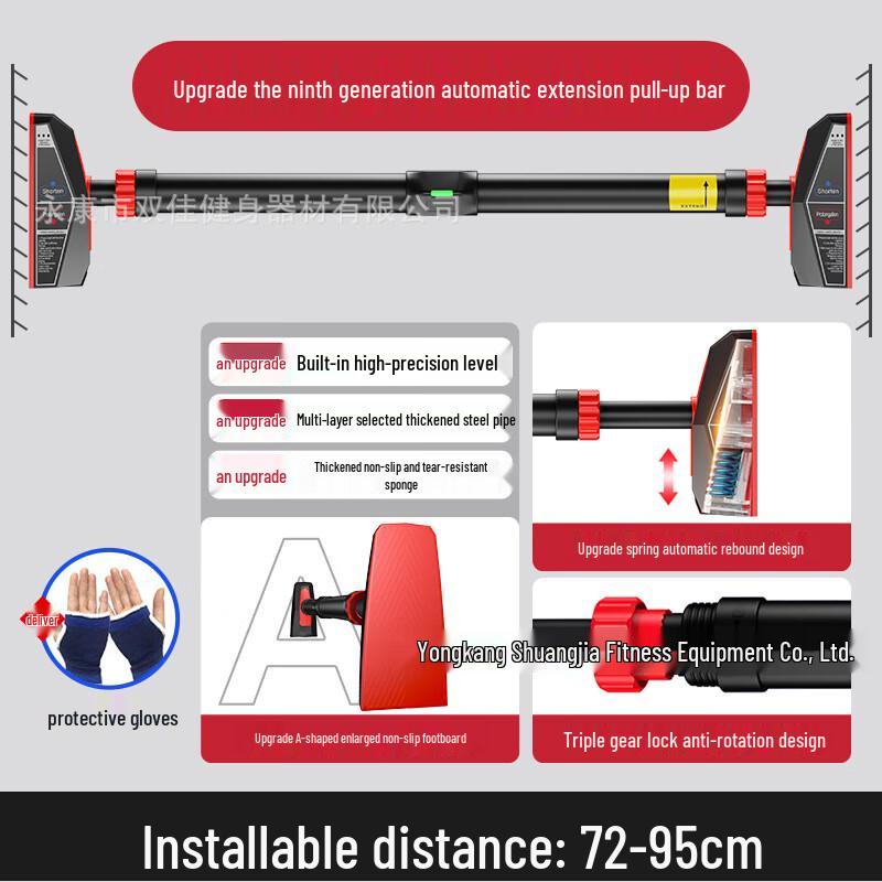 Longzhan No-Drill Indoor Pull-up Bar