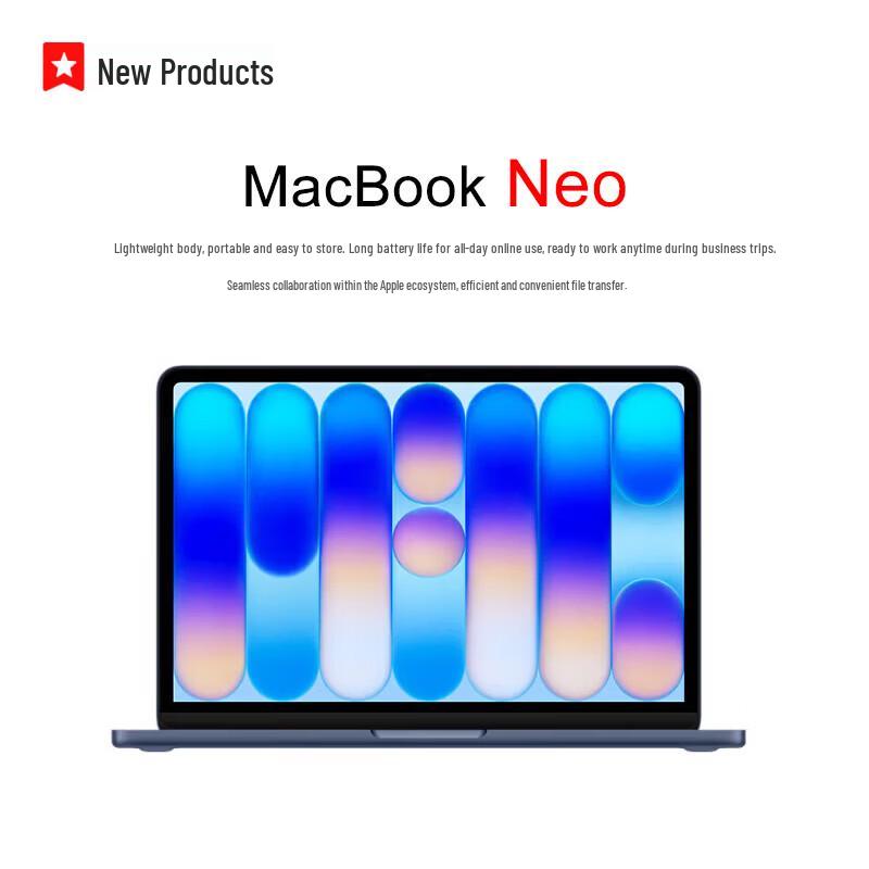 Apple MacBook Neo 13-inch Laptop (CN version)