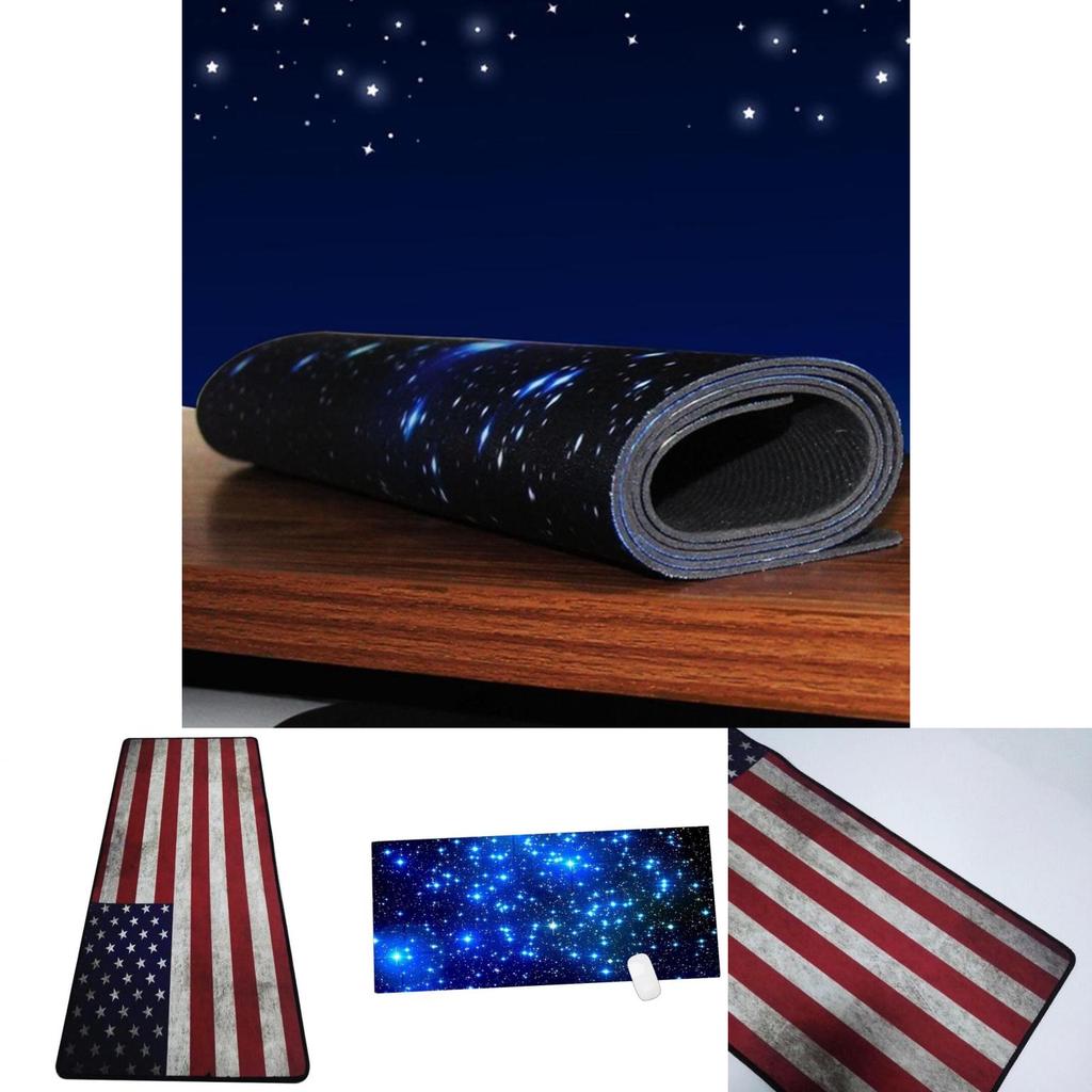 Galaxy Muster Rutschfestes Laptop Computer Gaming Mauspad für Ultimativen Komfort