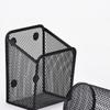 Portable Large Capacity Magnetic Storage Basket Mesh Multifunctional Magnetic Pencil Holder Metal Storage Box Home