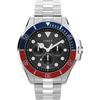 [Timex] Harbor Side Watch Quartz 100M Water Resistant Mineral Glass Black Dial TW2Y33300 Men's