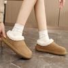 Big-headed Cotton Shoes Women's New Outdoor High-top Non-slip Cat's Paws Are Warm and Fleece and Thickened Heels