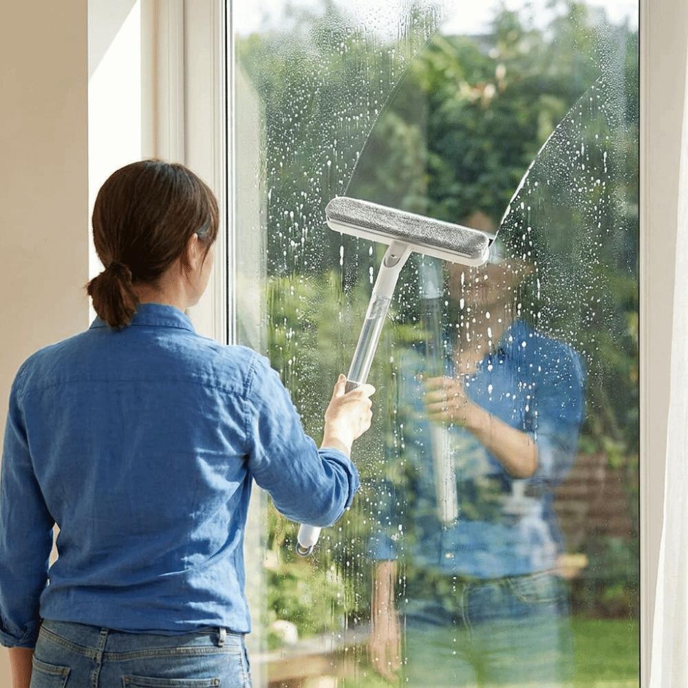 Retractable Glass Wiper Extendable Mirror Cleaner Multifunctional Shower Squeegee Mirrors