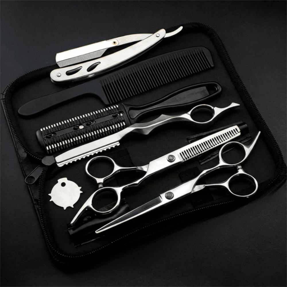 Thinning Tool Barber Shears Tools 6 Inch Hair Clippers Set Haircutting Kit  Barber Shop