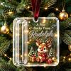 Christmas Hanging Decorations 3 Pcs Cash Gift Ornament Acrylic Money Holder for Cash Clear Kids Xmas Tree Decoration Holiday Gifts Stocking