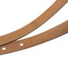 Hermes Pop H Logo Buckle Thin Belts Accessories Belt Leather Mauve Pail Pink