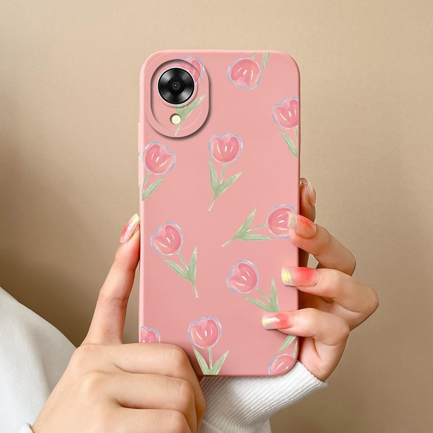 For Oppo A17k A16k A17 A16 A15 A12 A31 A33 A35 A36 A37 A52 A53s A54 A55 Phone Case Playful Boy Girl Pattern Fashion Shell For Oppo Silicone Back Cover