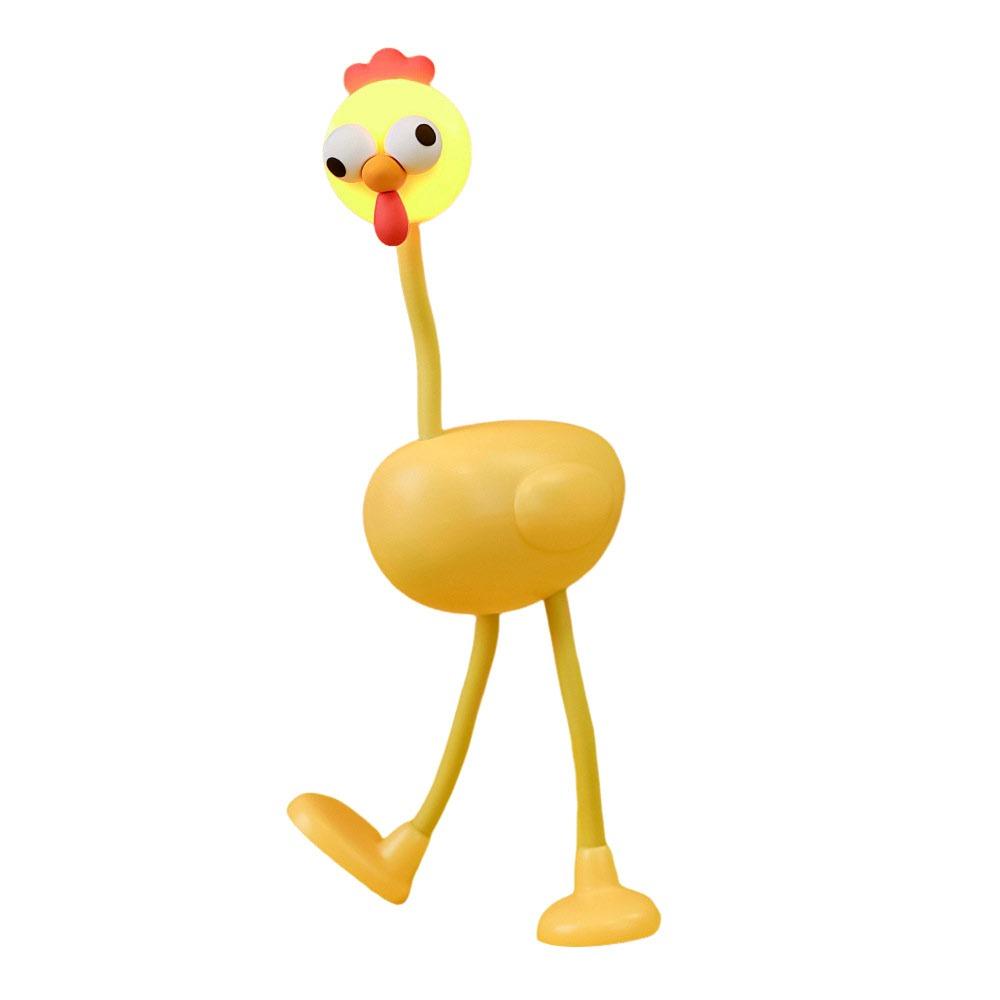 Rooster Shape Bedroom Lamp USB Table Lamp Cute Bedside Lamp  Desktop Decoration