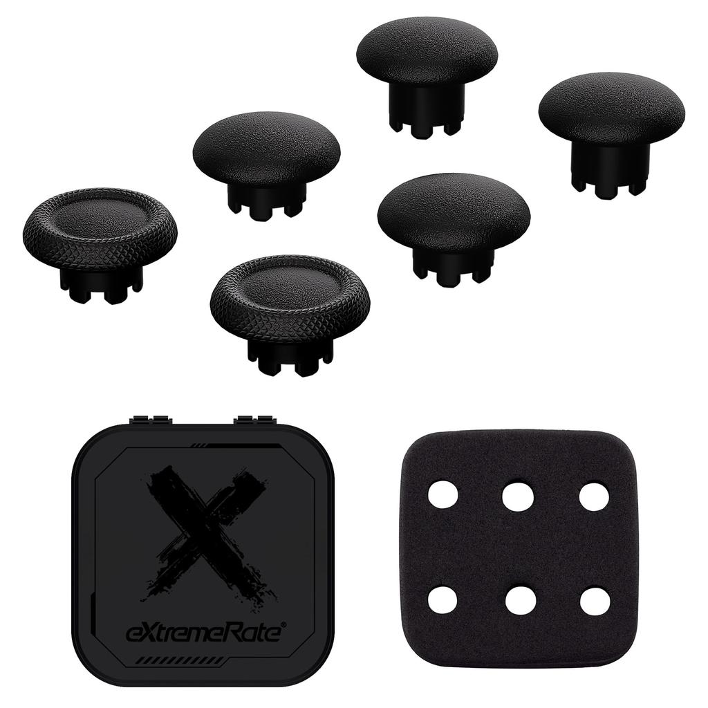 eXtremeRate Replacement Thumbstick Compatible with PS5 Edge Controller Replacement Analog Stick Joystick Cap Compatible with PS5 Edge Controller Body