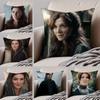 C-Catelyn Stark Cushion Cover Linen Pillow Case Soft Breathable Protective Couch Room Decoration