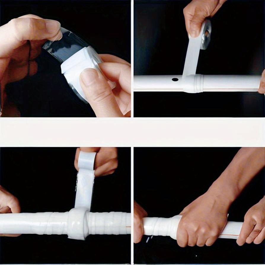 Taśma Silikonowa Samowulkanizująca - Natychmiastowa Naprawa Przecieków do Kuchni i Hydrauliki, Wodoodporny Uszczelniacz