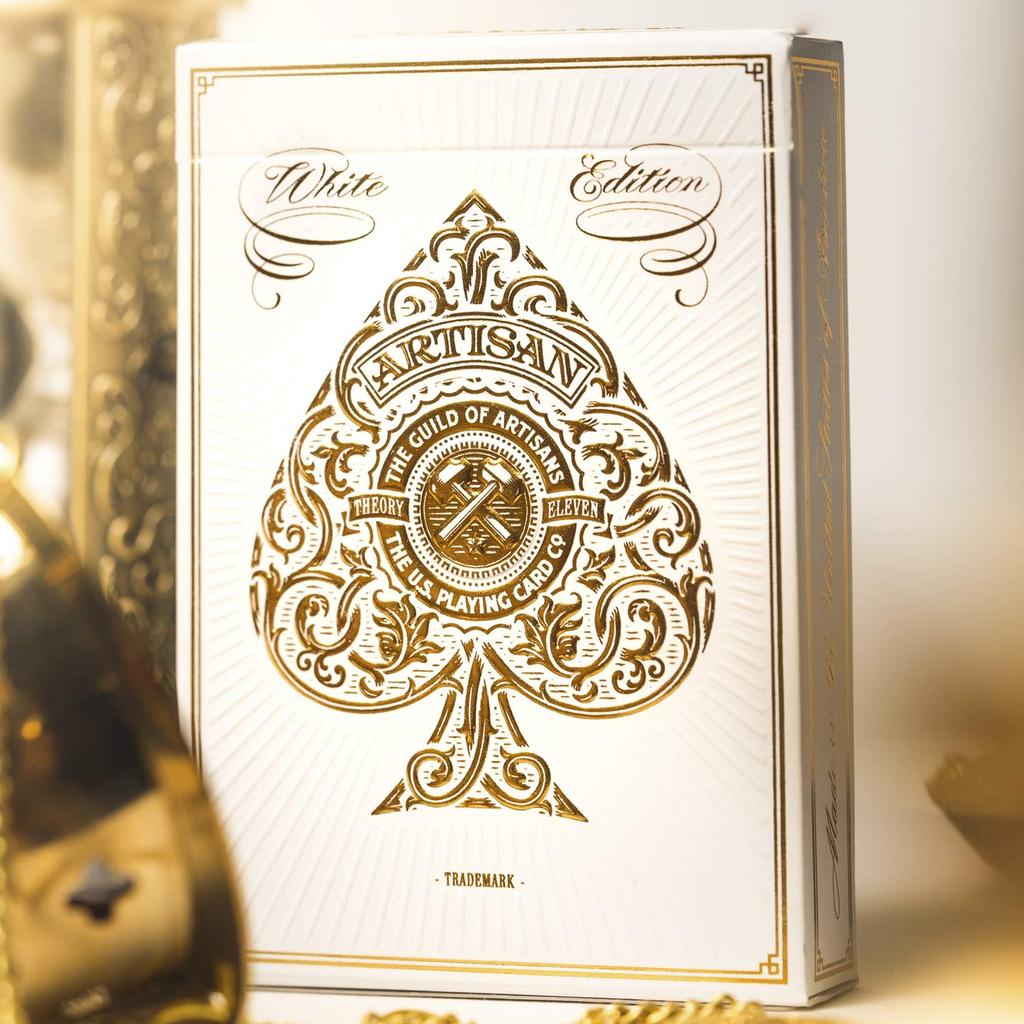 theory11 Artisan Playing Cards (Artisan) (White)