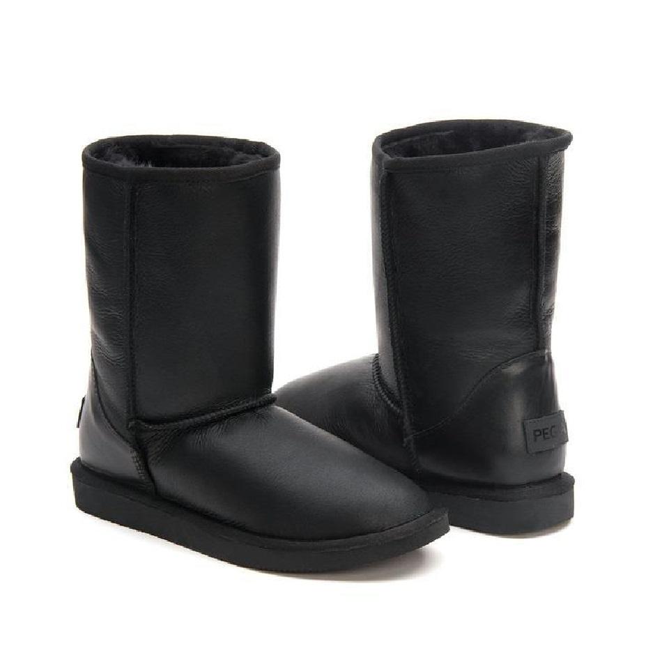 Buy New Arrival Sheepskin Leather Classic Women Snow Boots Women's Half