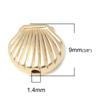 Doreen Box Ocean Jewelry Beads Zinc Alloy Sea Turtle Conch Star Fish Animal Matt Gold Color Accessories for DIY Jewelry, 10 PCs