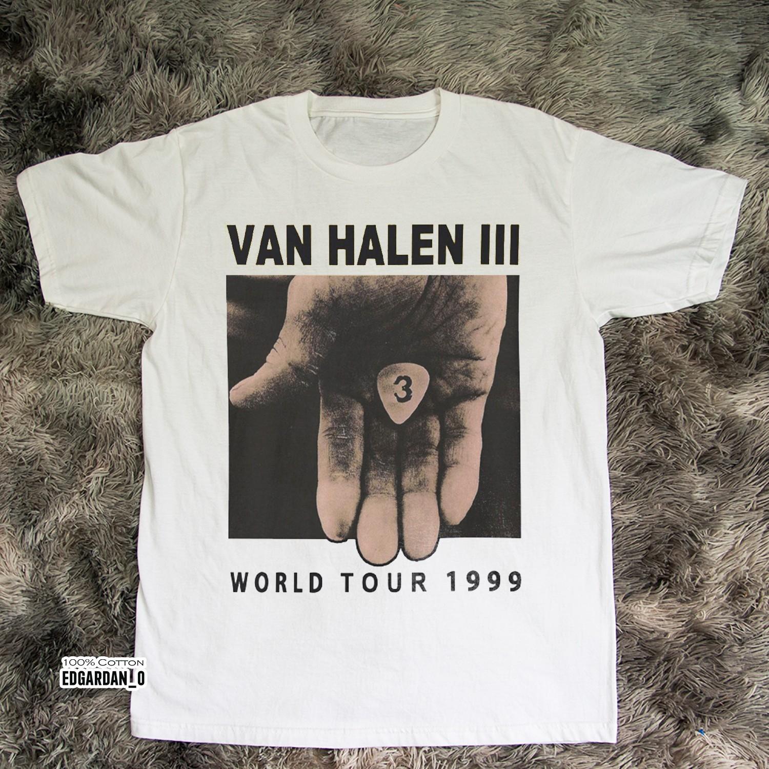 Vintage Van Halen III World Tour 1999 White T-shirt S