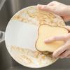 Creative Dishcloth Toast Shape Dish-washing Sponges Scrubber Tools for Pots Dishes Kitchen Household Cleaning Gadget