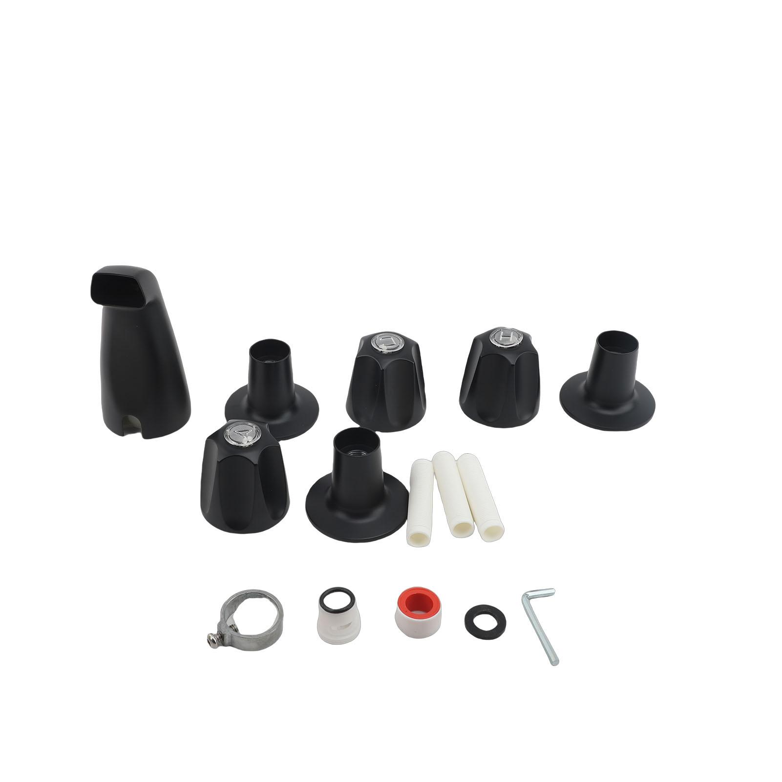 

Tub Shower Trim Kit Zinc Alloy 3 Shower Knob and Bath Tub Spout for 1Celsius2 Inch Male Thread 3Celsius4 Inch Inside Thread Pipe Connection