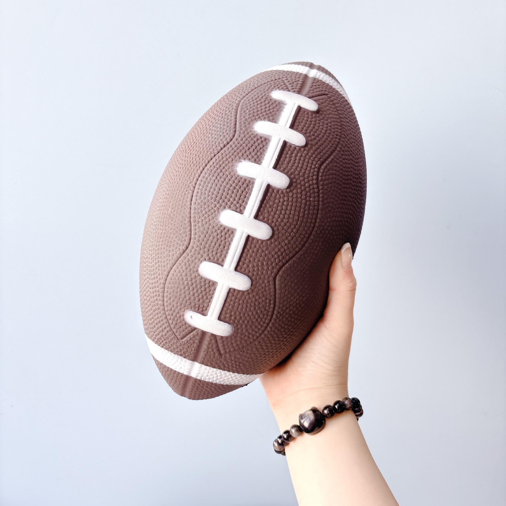 Slow Rebound PU Children s Rugby and Basketball Simulation Toy for Venting and Decompression