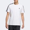 Adidas Neo Logo Triple Stripe Sport Tee V1 Unisex Tops White HN8778