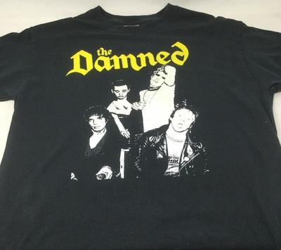 The Damned T Shirt Black Short Sleeve Unisex All Size S234XL