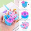 9PCS Mini Cleaning Tool Set - Adorable Dollhouse Accessories for Kids, BJD Doll Role Play Cleaning Supplies