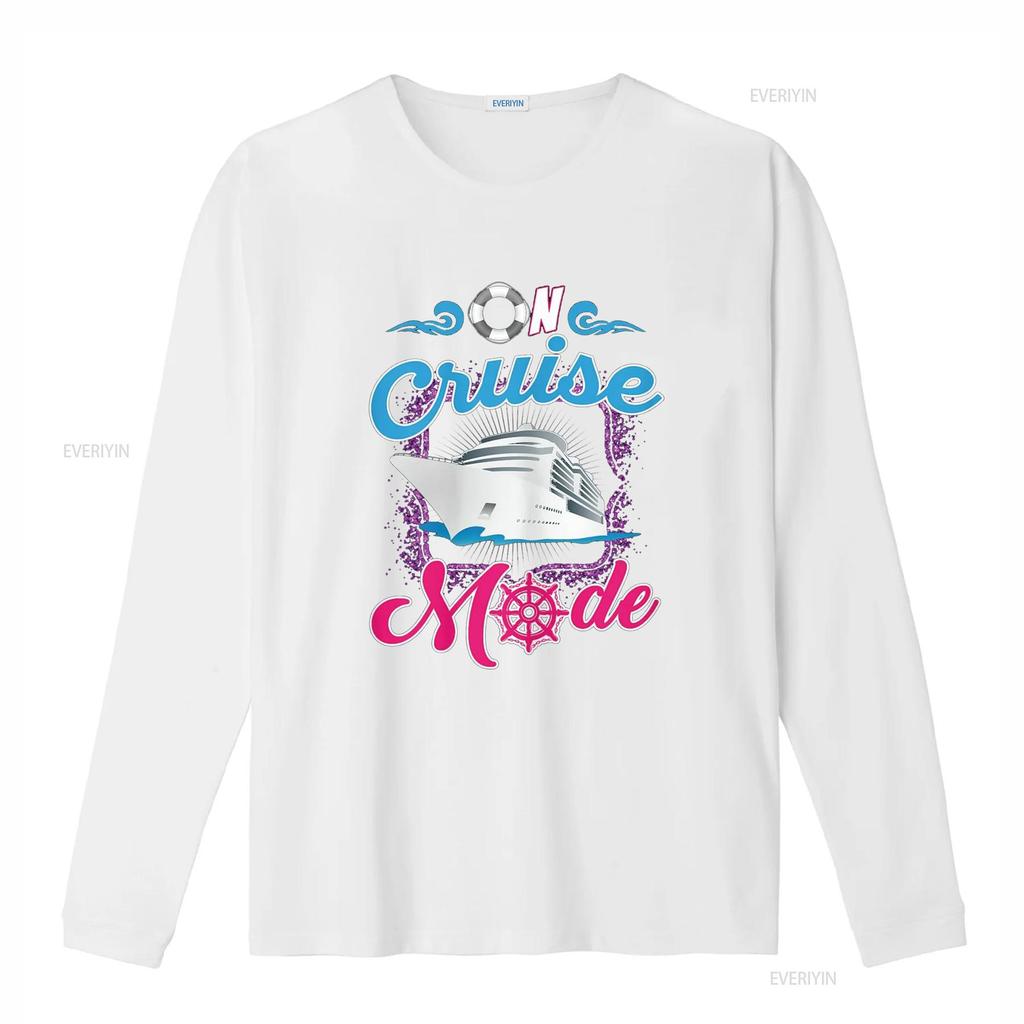 On Cruise Mode T Shirt Funny Cruising Lover s vintage Washed fashion Breathable homme Slightly graphic Casual designer clothes