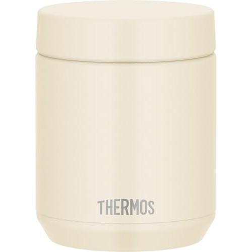 [Dishwasher Compatible Model] Thermos Vacuum Insulated Soup Jar 400ml Ivory All Parts Dishwasher Safe Keeps Warm and Cool Easy To Clean Round Mouth