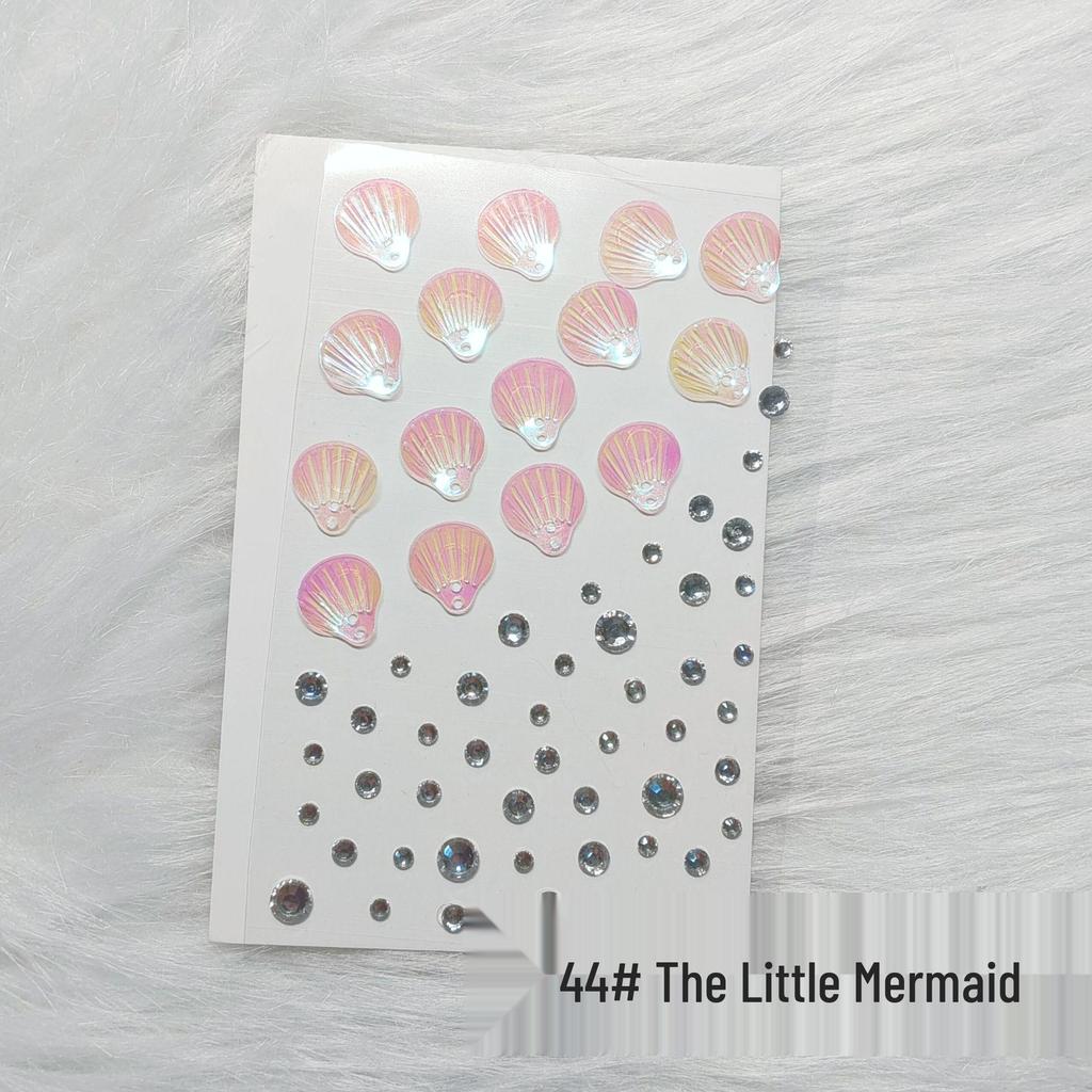 Children's Cartoon Crystal Gem Rhinestone Stickers - Decorative Diamond Decals for Toys & Stage Performance