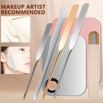 Eye Shadow Cream Liquid Foundation Spatula Palette MakeUp Toning Sticks Mix Stick  Makeup Spatula