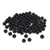 100pcs Plastic Teddy Bear Soft Toy Black, 10mm