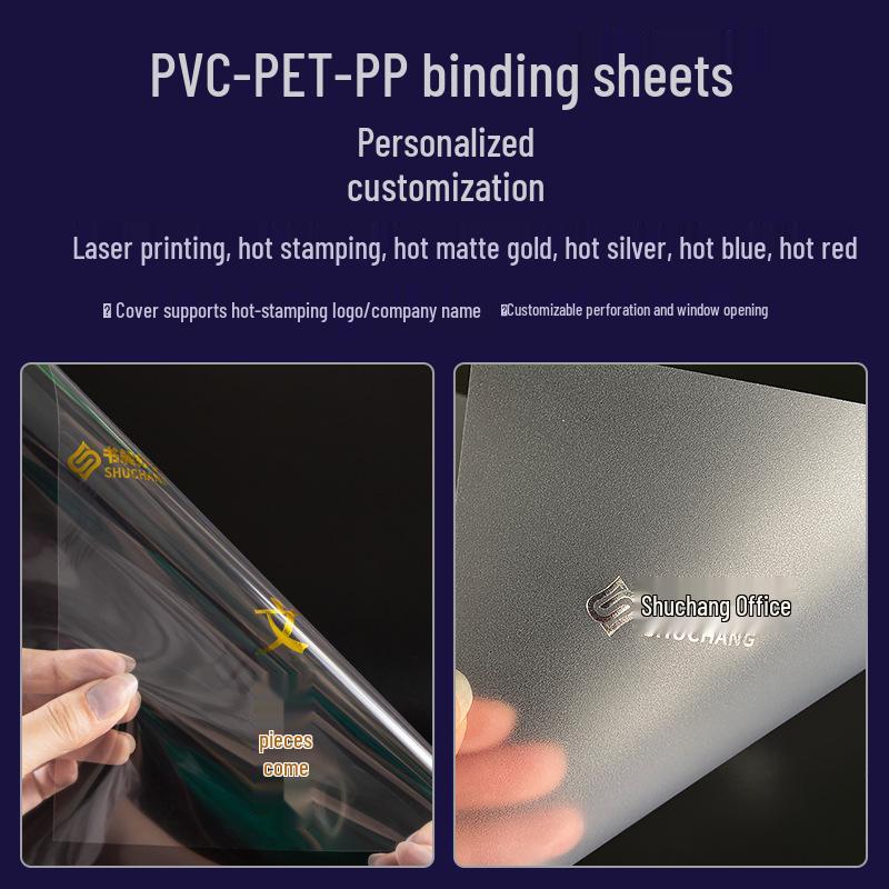 A4/A3 Frosted Transparent PVC Film for Art & Craft 