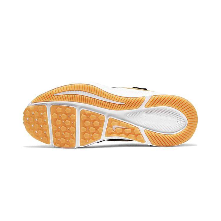 Nike Star Runner 2 Slip Resistant Abrasion Resistant Low Top Kids' Running Shoes Black Gold Red AT1801-010