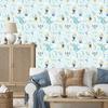 Wallpaper Castle dragons and knights from a fairy tale for the living room and bedroom 50x1000
