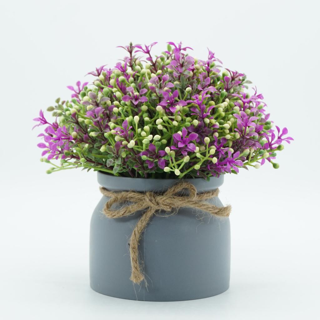 Simulated Orchid Bean Small Bonsai Artificial Flower Decorations Creative Living Room Tabletop Green Plants Home Decorations