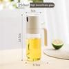 250ML Spray Oil Bottle High Borosilicate Glass Cooking Oil Spray Spray Bottle Olive Oil Dispenser Air Fryer Salad Baking