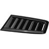 Bonnet Vents 2Pcs RS Car Front Engine Hood Bonnet Vents Air Inlet ABS Universal Air Intake Cover(Chrome Silver)