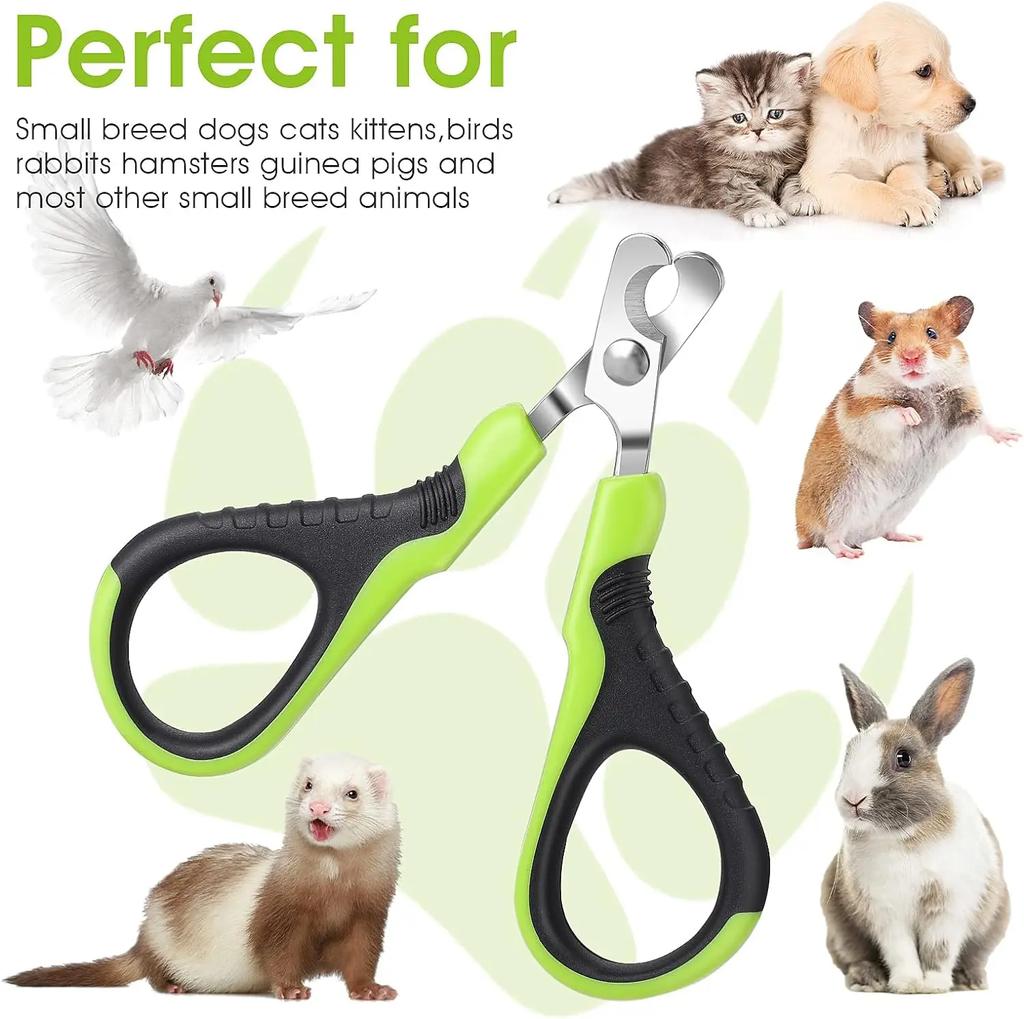 Stainless Steel Dog Nail Clipper Scissors Cat Nail Toe Claw Clippers Trimmer Grooming Tools for Animals General Pet Supplies