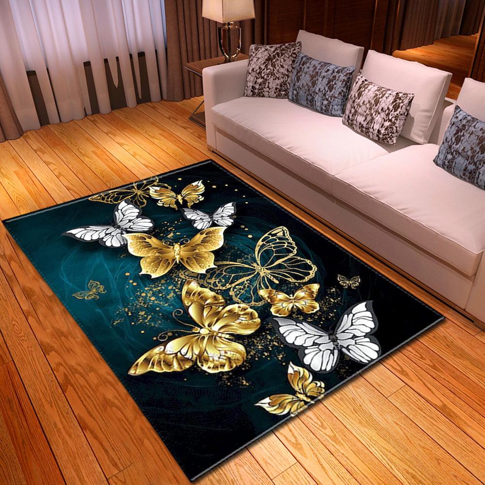 

Крутой ковер с цветочным узором для гостиной, кухни, прихожей, напольный коврик с узором 40*60cm