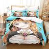Anime Kawaii Girls Kiryuu Coco 3D NEW Duvet Cover Pillowcase Bedding Set Adult Boy Girl Bedroom Decoration Single Double Large