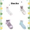 Cute Cartoon Cotton Socks For Women Lovely And Sweet Medium Tube Suitable For All Seasons